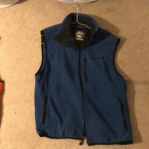 Men’s S blue Timberland Fleece Vest